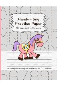 Handwriting Practice Paper