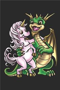 Dragon and Unicorn Embrace