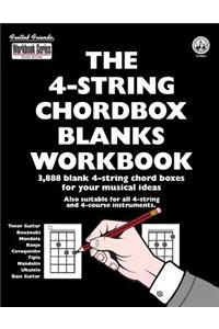 The 4-String Chordbox Blanks Workbook