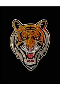 Metallic Tiger Notebook