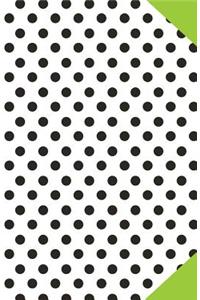 Journal Notebook Polka Dots & Green