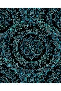 Journal Notebook Flower Mandala Pattern 6