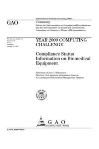 Year 2000 Computing Challenge: Compliance Status Information on Biomedical Equipment