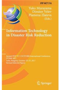 Information Technology in Disaster Risk Reduction