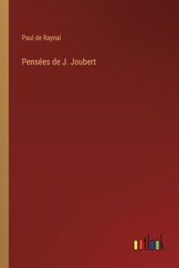 Pensees de J. Joubert