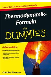 Thermodynamik-Formeln fur Dummies