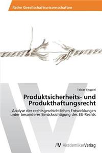 Produktsicherheits- Und Produkthaftungsrecht