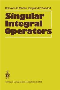 Singular Integral Operators