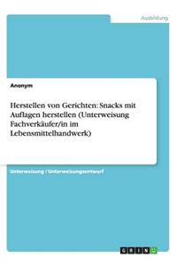 Herstellen von Gerichten