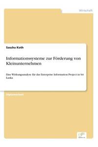 Informationssysteme zur Förderung von Kleinunternehmen