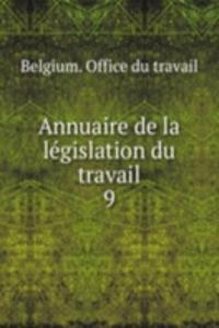 Annuaire de la legislation du travail