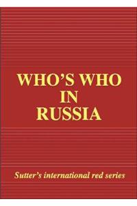 Who's Who in Russia