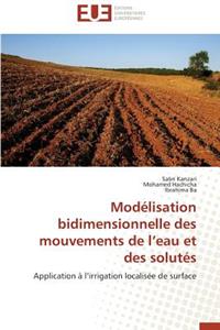 Mod�lisation Bidimensionnelle Des Mouvements de L Eau Et Des Solut�s