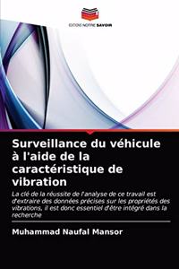 Surveillance du véhicule à l'aide de la caractéristique de vibration