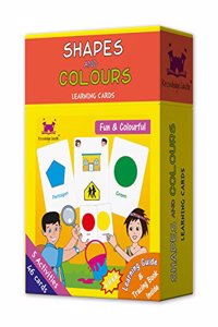Knowledge Castle Shapes and Colours Learning Cards