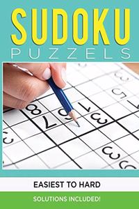 Sudoku Puzzels Easiest To Hard - Solutions Included