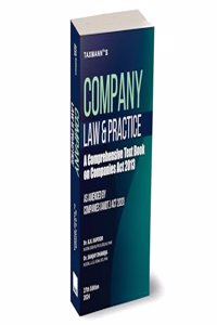 Taxmann's Company Law & Practice â€“ The essential book for aspiring professionals in business & law that combines legal provisions with interpretations, illustrations, case laws, etc. [2024]