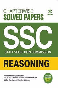 Chapterwise Solved Papers SSC Staff Selection Commission REASONING