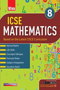 ICSE Mathematics - 8, 2019 Ed.