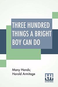 Three Hundred Things A Bright Boy Can Do