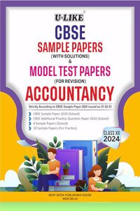U-LIKE Class 12 Accountancy CBSE Sample Papers & Model Test Papers For Examination 2024