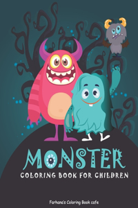 Monster Coloring Book For Children