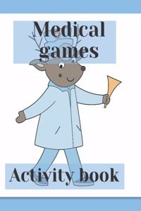 Medical games activity book