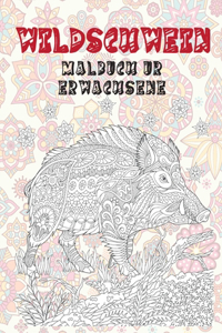 Wildschwein - Malbuch für Erwachsene