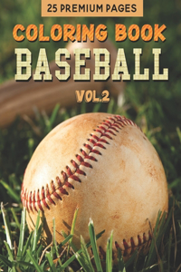 Baseball Coloring Book Vol2