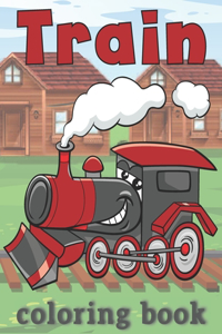 Train Coloring Book