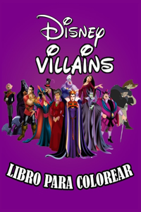Disney Villains Libro Para Colorear