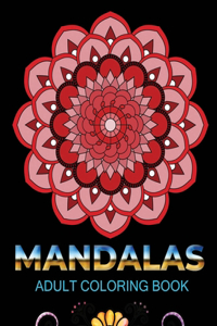 Mandalas adult coloring book
