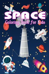 Space Coloring Book for Kids