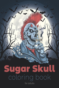 Sugar Skull Coloring Book for Adults