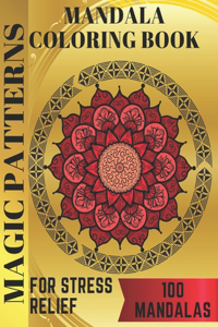 Mandala Coloring Book For Stress Relief