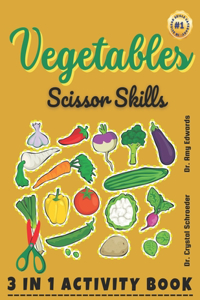 Vegetables Scissor Skills