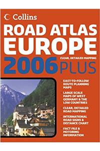 Collins Road Atlas Europe