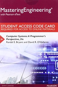 Mastering Engineering with Pearson Etext -- Standalone Access Card -- For Computer Systems