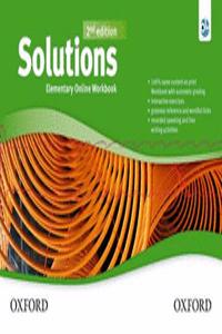 Solutions: Elementary: Online Workbook - Card with Access Code