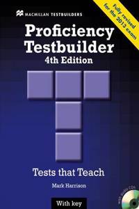 Proficiency Testbuilder 2013 Student's Book +key Pack