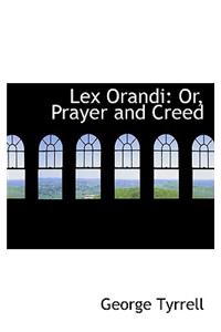 Lex Orandi