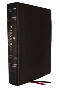 Esv, MacArthur Study Bible, 2nd Edition, Genuine Leather, Black