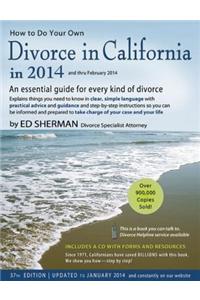How to Do Your Own Divorce in California in 2014