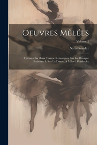 Oeuvres Mêlées