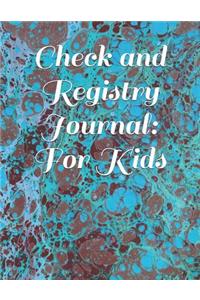 Check and Registry Journal
