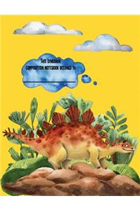Dinosaur Compostion Notebook