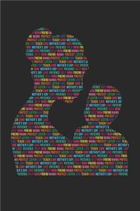 Mother's Day Notebook - Mom Baby Words Cute Mother's Day Gift for Mom - Mother's Day Journal - Mother's Day Diary