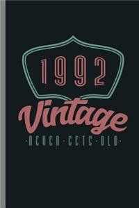 1992 Vintage Never gets Old