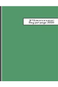 Day per page planner 2020