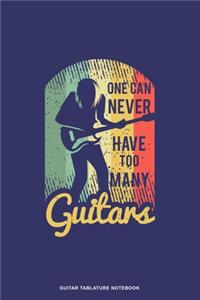 Guitar Tablature Notebook